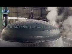 3600mm As516 Gr 70 Ellipsoidal Dish End Asme Petrol gaz tankları için ellipsoidal baş boyutları