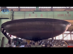 Q345r 2600mm Elipsoidal Baş Basınç Kapı Paslanmaz Çelik Taşak Sonları 58mm