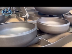 DIN 28011 Karbon Çelik Paslanmaz Çelik Titanyum Çanak Başlıkları