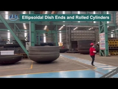 Elipsoidal tabak uçları ve yuvarlanmış silindirler