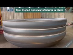 Kriyojenik endüstri için sıcak şekillendirilmiş karbon çelik kaplı başlar