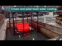 Karbon çelik segmentli tank başları, yarım küresel tabak başları