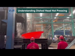 Yüksek sıcaklıklı elipsoidal tabak ucu normalleştirilmiş ve üstün performans için ısıtıldı