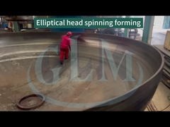 Karbon Çeliği Yarı Elips Başlıklar Döndürerek Şekillendirme