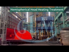 Yarımküresel Karbon Çelik Uç Kapağı Basınçlı Kapak Propan Tankı İçin