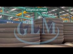 Özel ASME SA517 Sınıf A eliptik tabak başlığı 2: 1 Diametresi 1300mm Kalınlığı 30mm