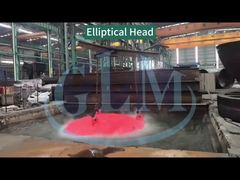 Çin Özelleştirilmiş Karbon Çeliği Uç Elips Başlık, Yaklaşık %10 Azaltma Oranıyla