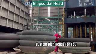 Petrokimya, ilaç, havacılık ve askeri endüstrilere uygun eliptik kafalar