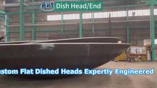 Artımlı eğirme yoluyla üretilen yüksek kaliteli, geniş çaplı, kalın duvarlı bombe kafa.