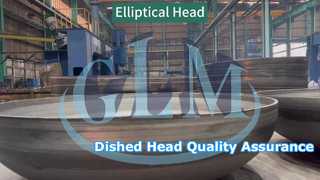 Kaliteyi sağlamak için eliptik uç kapaklarının boyutlarını hassas bir şekilde ölçün.