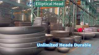 Eliptik kafalar çap veya kalınlıkla sınırlı değildir.