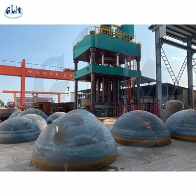 36' 'Yumuşak çelik şekillendirilmiş Q345 Yarımküre 900mm Demir Yarımküre Kafa