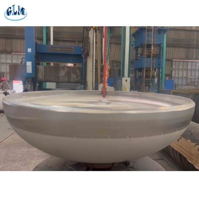 Basınçlı Kap Üretimi için PT Muayenesi ve Parlatma ile Sıcak Satış 89-10000mm Çapında Elips Şeklinde Dairesel Başlık