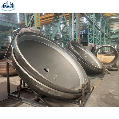 Yüksek sıcaklık uygulamaları için ± 0,5 mm kalınlık toleransı ve 2 mm-300 mm kalınlığı olan dövme elipsoidal tabak ucu