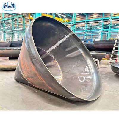 Endüstriyel uygulamalar için % 10 azaltma oranına sahip karbon çelik ve paslanmaz çelik konik tank başlıkları