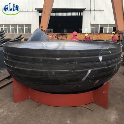 Kenar Hazırlama Basınç Kapı ET Testi ve Endüstriyel Uygulamalar için ASME Bölüm VIII Uyumluluğu ile Dished Baş