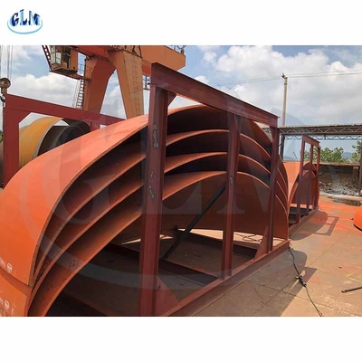 50mm 150mm Elipsik Tabak Başı Yarım küresel Tank Başları Karbon Çelik Q345