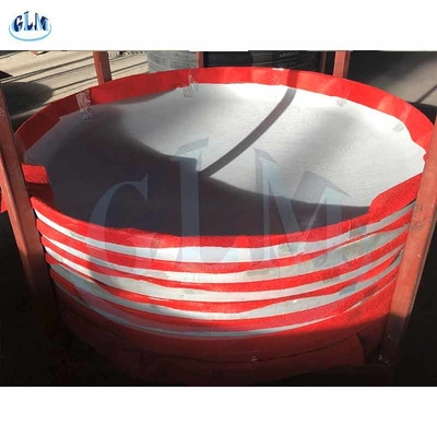 10000MM 2MM Q345 Paslanmaz Çelik Tabak Başlığı Boilerler için Karbon Çelik Son Kapak