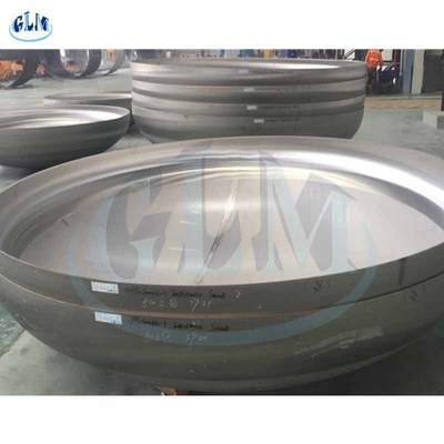 89mm 1000mm Karbon Çelik Paslanmaz Tank Başlıkları Basınçlı Kaplar Tabak Sonları