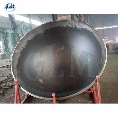 600mm Küresel Taç Elips Baş boru Son Kapak Çelik Tüp için Paslanmaz