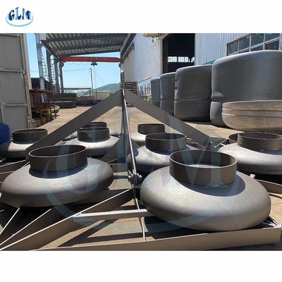 Boiler başı 800mm 316L 304L Yarım küresel basınçlı kaplar Tabak ucu türleri