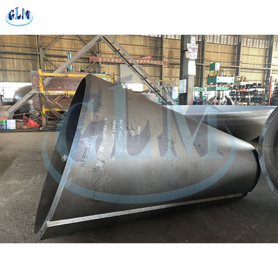 Gemi tabanı veya kapak plakaları için karbon çelik konik tank başları