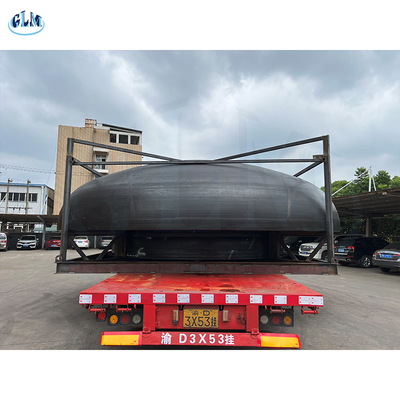 GLM SA516 GR70N eliptik tabak baş tabak ucu süper büyük çap 7600mm