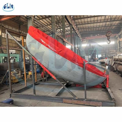 16mm Kalınlığı Paslanmaz Çelik Basınçlı Kapak Tank Kafası Su Tankı için