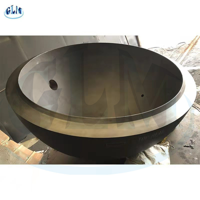 1190 mm Çapraz Yarım Küresel Baş A516gr70 135 mm Kalınlık