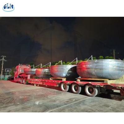 2490mm Çap SA516 Gr 70 Profil Ellipsoidal Baş 2:1 Kalınlığı 32mm