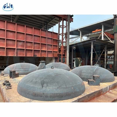 4500mm Diametresi 30mm Kalınlığı Karbon Çelik Elipsik Altları