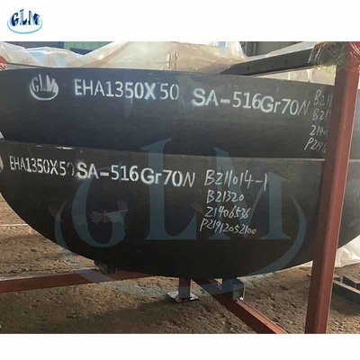SA516 GR70 Elipsik Başlar Tabak Sonları 1350mm Çap 50mm Kalınlık