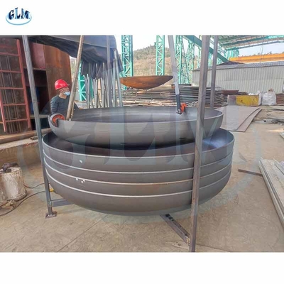 Karbon çelik eliptik tabak başları 3500mm Diametresi 20mm Kalınlığı