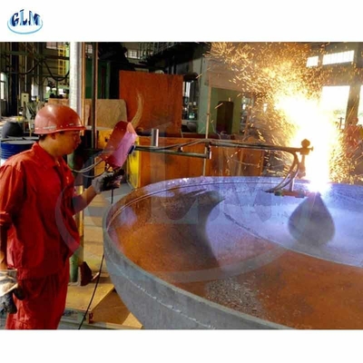 Paslanmaz çelik eliptik tabak ucu, yarı elipsoidal baş (DIN 28013)
