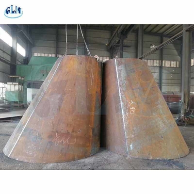 RT denetimi ile kazanlar için konik tank başları, ASME koni