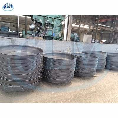 Karbon çelik kapağı 2500mm çaplı elipsoidal tabak uçları
