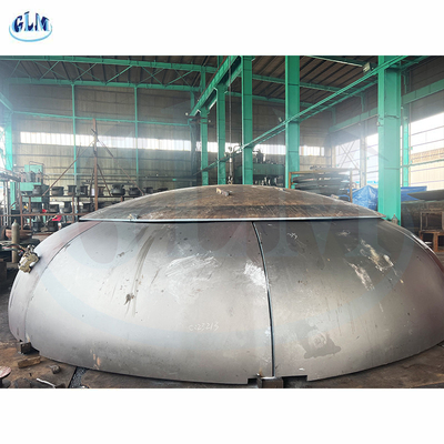 Boiler ve Isı Değiştiriciler için 7000 mm çaplı karbon çelik segmentli tank başlığı
