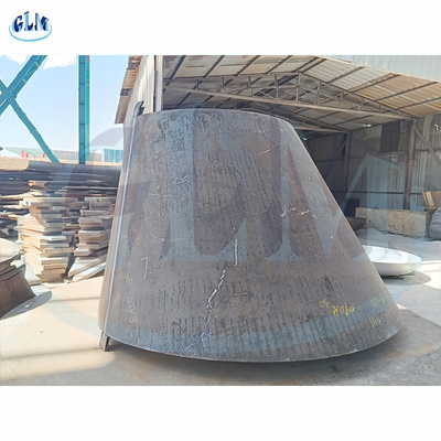 Karbon çelik 6700mm çapında eksantrik kon başı