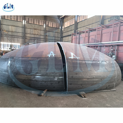 Ellipsoidal Tabak Alt 2: 1 Büyük Diametralı Elliptik Baş Kaldırıcı ve Basınç Kapı için