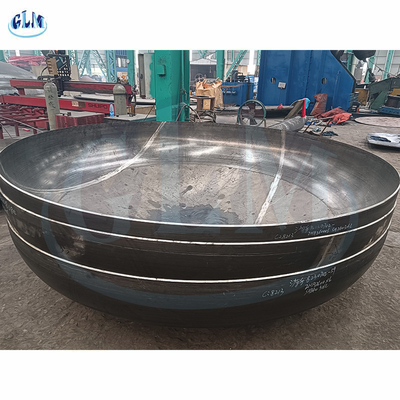 2600mm Diametresi 6mm Kalınlığı Elipsödoidal Tabak Sonu 2:1 Tabak Altı