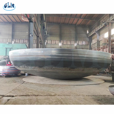 6000mm Diametresi 20mm Kalınlığı 2: 1 Yarım elipsoidal Tabak ASME Baş
