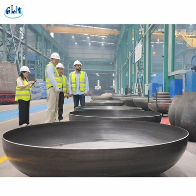 Karbon çelik eliptik tabak başları Yarım elipsoidal başlar