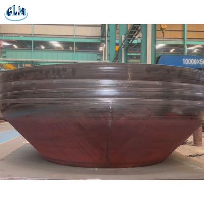 Reaktör tankları için cilalanmış karbon çelik konik tank başları ve sınırlı kalınlıkları yoktur