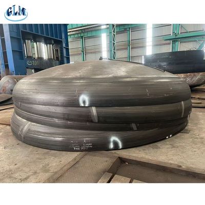 Cold Forming Elliptical Dish Head with Reduction Ratio 10% for Chemical Industry and Water Conservancy