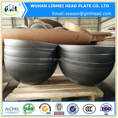 Depolama Tankları ve Kazanlar için Özelleştirilmiş Karbon Çeliği Düz Bombeli Başlık