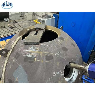 Yüksek Güç ve Yapısal Bütünlük Uygulamaları için manhole ile özelleştirilebilir kalın duvarlı yarı küresel kafalar