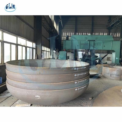 6000mm çaplı Lpg tankı Dished Head Metal gaz tankı kapağı Paslanmaz çelik