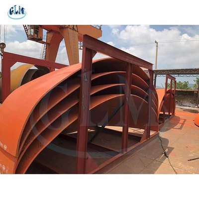 4000 mm Diametresi 30 mm Kalınlığı Karbon Çelik Yarı eliptik Baş 2'ye 1