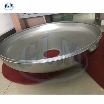 150MM Nikel Alaşımı Torisferik Tabaklı Baş Elipsoidal Tabak Sonu Taç Yarıçapı ODM