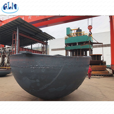 Ellipsoidal ANSI 300mm Karbon Çelik Boru Kapakları Saldırılmış Basınçlı Kaplar